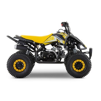 miniquad 125 cc hiro hurricane 7 giallo 6 12 anni