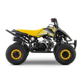 miniquad 125 cc hiro hurricane 7 giallo 6 12 anni
