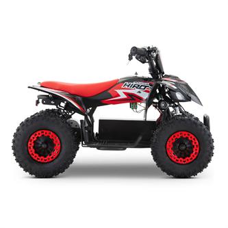 miniquad elettrico 800 watt hiro cobra 6 rosso 3 8 anni