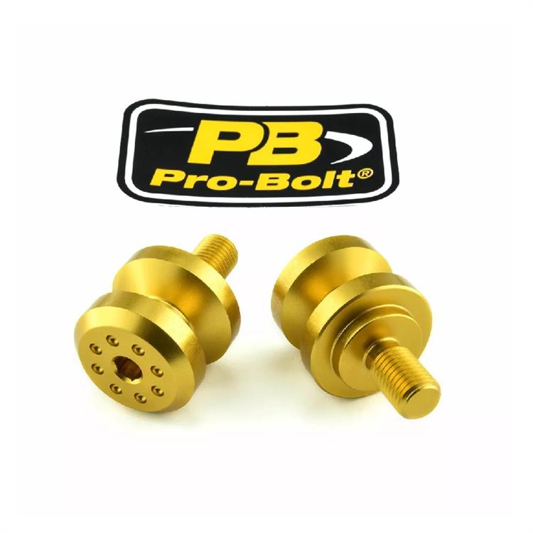 Nottolini cavalletto Kawasaki ZX 6 R 600 Ninja Catalysator (2000-2002) ergal Oro Pro Bolt