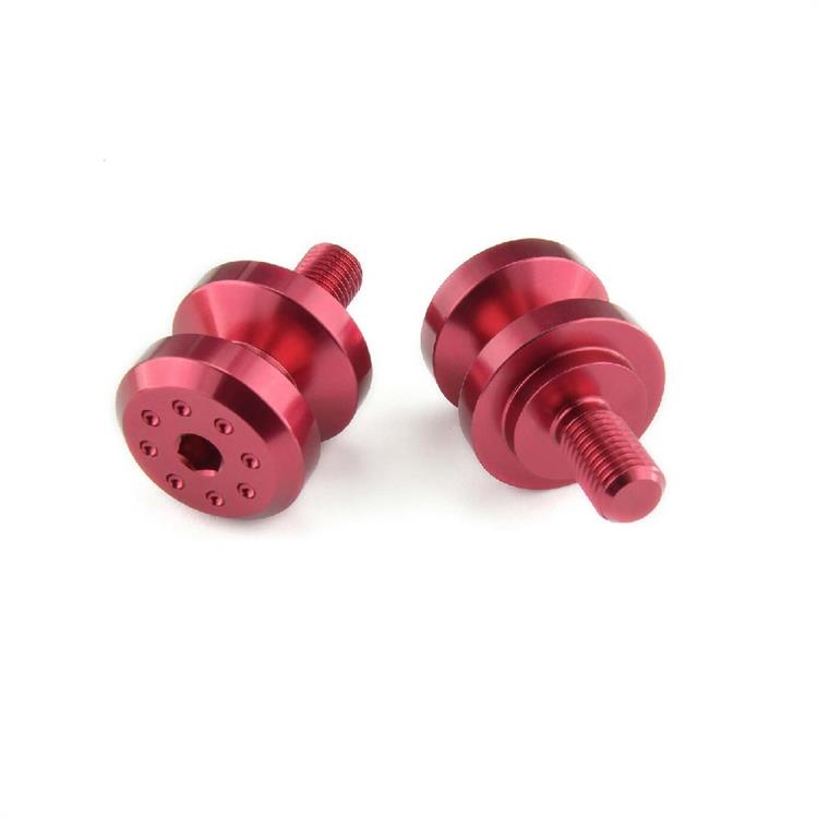 Nottolini cavalletto Kawasaki ZX 6 R 636 Ninja (2013-2019) ergal Rosso Pro Bolt
