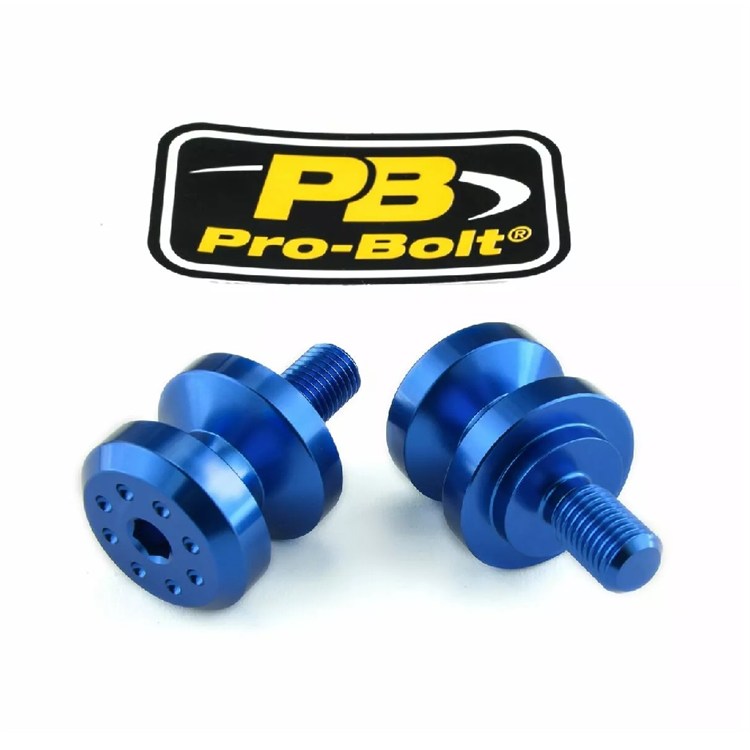 Nottolini cavalletto Kawasaki ZX 9 R Ninja (2000-2003) ergal Blu Pro Bolt