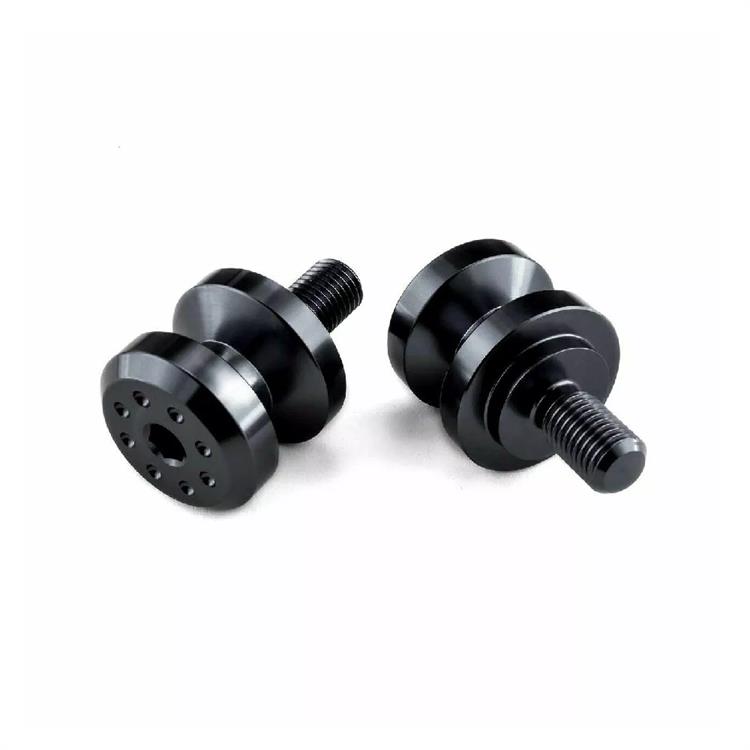 Nottolini cavalletto M6 x 1,0 ergal Nero Pro Bolt