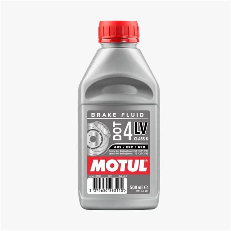 Olio freni DOT 4 LV MOTUL 500 ml per freni ABS