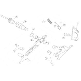 or leva cambio originale ohvale gp2 21 25