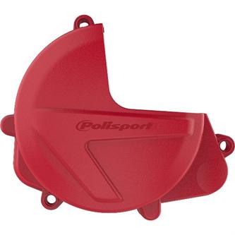 protezione carter frizione polisport honda crf 450 r 2017 2025 rosso