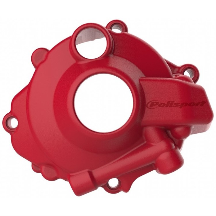Protezione coperchio generatore polisport Honda CRF 250 R (2018-2025) Rosso