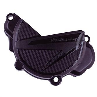 protezione coperchio generatore polisport ktm 250 exc f 2009 2011 nero