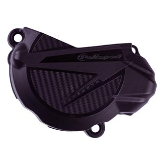 protezione coperchio generatore polisport ktm 250 exc f 2012 2013 nero