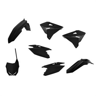 kit plastiche polisport restyling suzuki rm 125 2001 2012 nero
