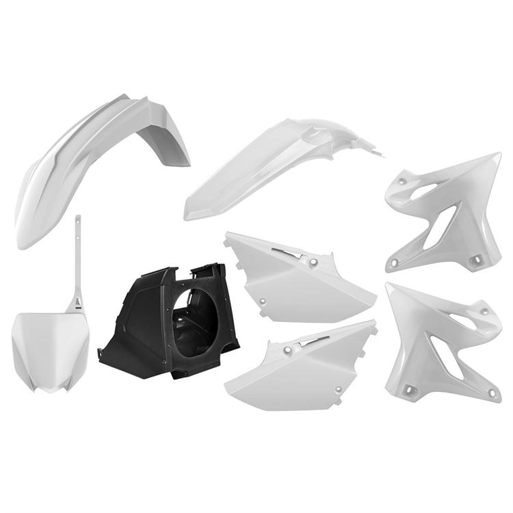 Kit Plastiche Polisport Restyling Yamaha YZ 125 (2002-2014) Bianco YZF style