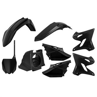kit plastiche polisport restyling yamaha yz 125 2002 2014 nero yzf style