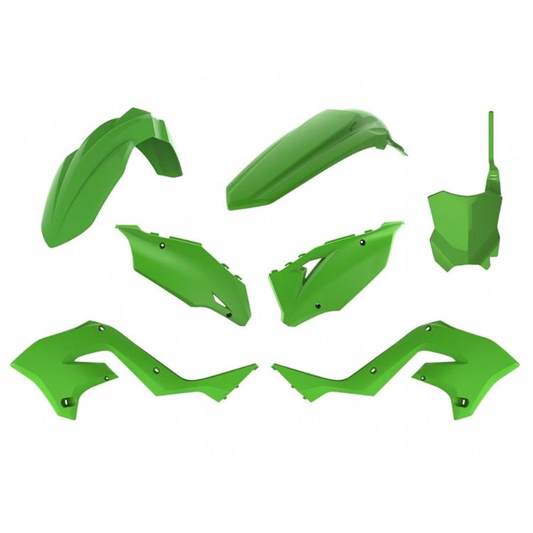 Kit Plastiche Polisport Restyling Kawasaki KX 250 (2003-2008) Verde