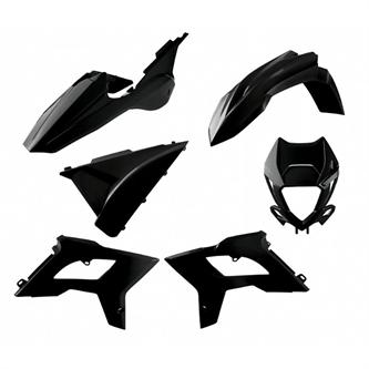 kit plastiche polisport restyling beta rr 300 2018 2019 nero