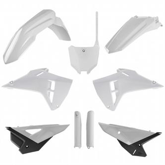 kit plastiche polisport restyling honda crf 450 r 2021 2024 bianco