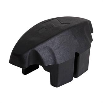 paracolpi per manubrio 28 in gomma nero ractech