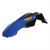 Parafango anteriore Circuit Nero-Blu in Plastiche Motard