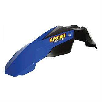 parafango anteriore pitbike nero blu