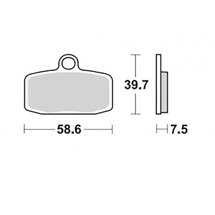 Pastiglie Brembo SX KTM 85 SX (2012-2020) anteriori