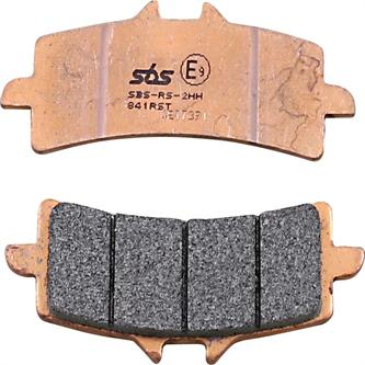 pastiglie freno tm 125 smr 2021 2024 sbs sinterizzate