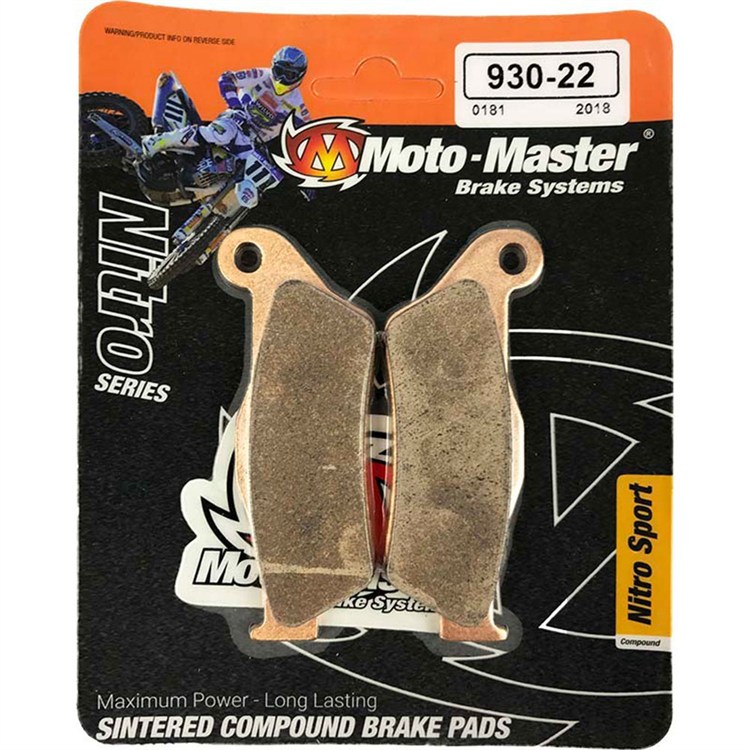 Pastiglie Moto Master Ducati Desmo 450 MX (2025) anteriori nitro