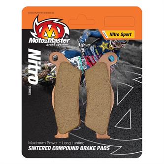 pastiglie moto master honda cr 500 95 01 anteriori nitro