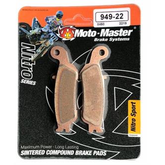 pastiglie moto master yamaha wr 250 f 17 20 anteriori nitro