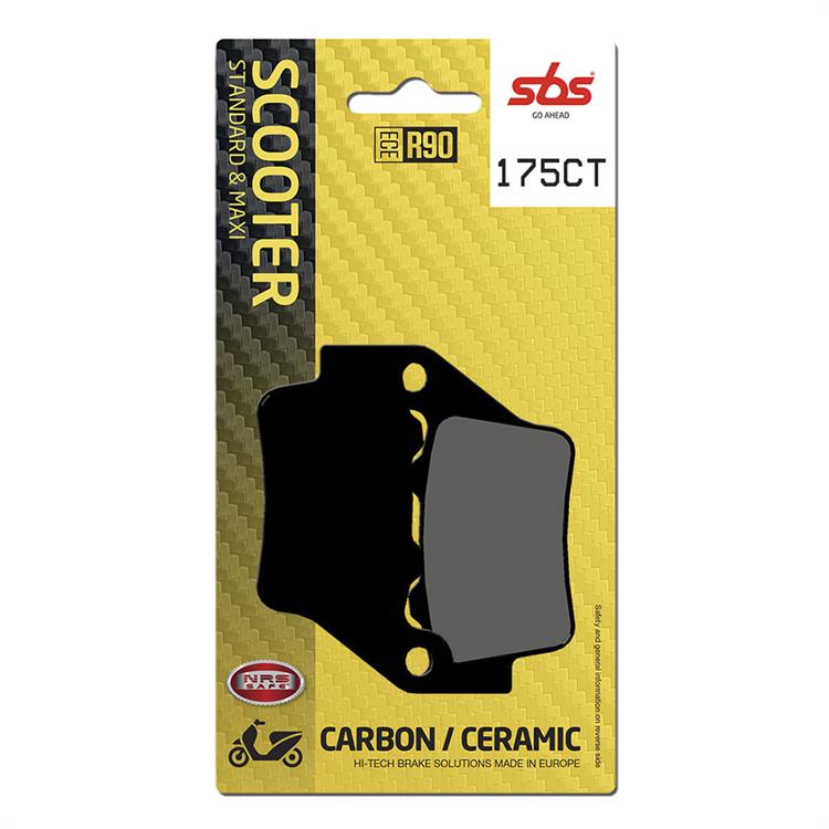 Pastiglie SBS Bmw CE 04 ABS (2022-2024) posteriori carbonio ceramiche