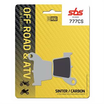 pastiglie sbs honda crf 150 r expert 18 22 posteriori sinterizzate carbonio