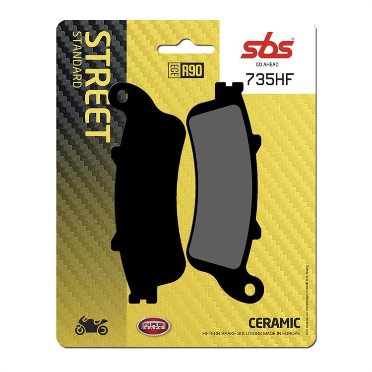 Pastiglie SBS Honda VTX 1800 S (2002-2006) anteriori ceramiche