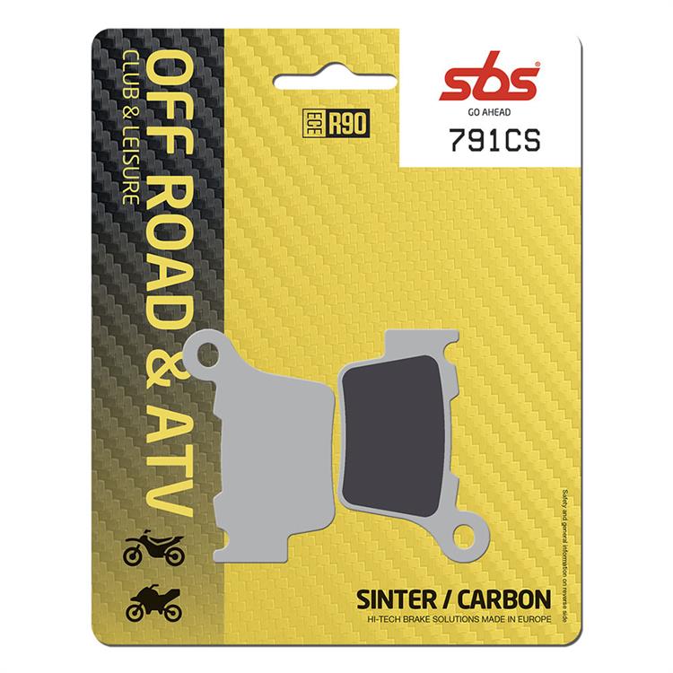 Pastiglie SBS Ktm SMR 525 (2004-2006) posteriori carbonio sinterizzate