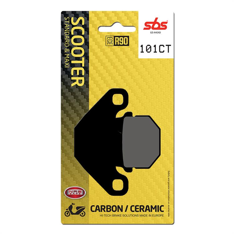 Pastiglie SBS Quadro 350 D (2012-2014) posteriori carbonio ceramiche