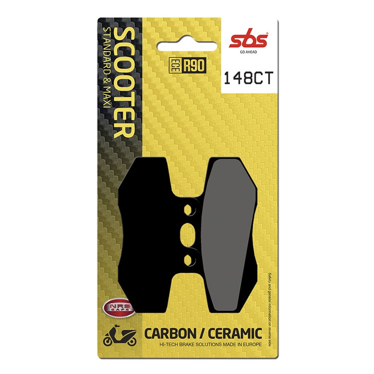 Pastiglie SBS Rieju Spike 50 Supermoto (2002-2004) anteriori carbonio ceramiche