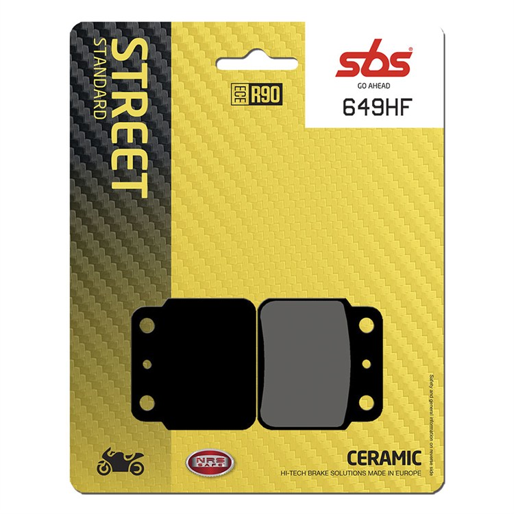 Pastiglie SBS Suzuki LT Z 400 2X4 Quadsport (2003-2018) posteriori ceramiche