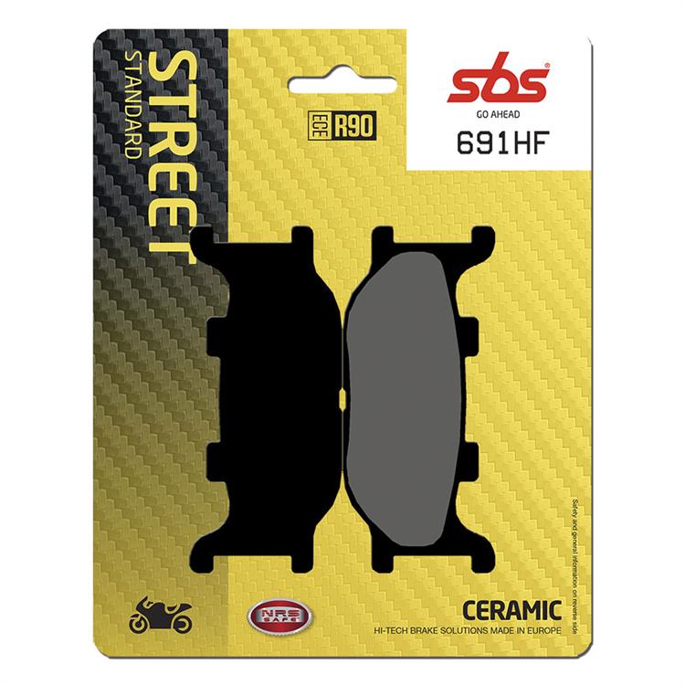 Pastiglie SBS Yamaha FZ6 600 S ABS Fazer (2006-2008) anteriori ceramiche