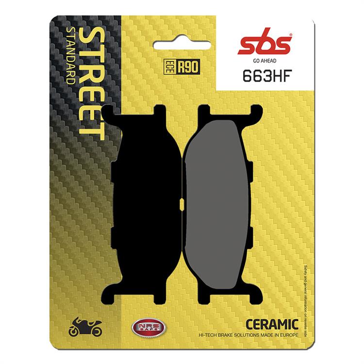 Pastiglie SBS Yamaha XVS 650 A Drag Star Classic (98-06) anteriori ceramiche