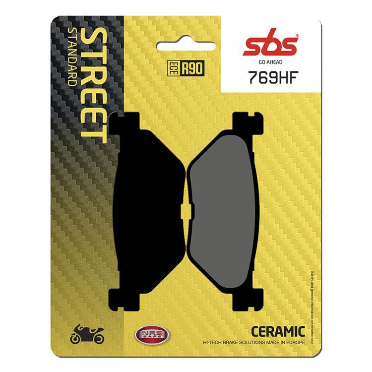 Pastiglie SBS Yamaha XVS 650 AT V Star Silverado (2009-2011) posteriori ceramiche