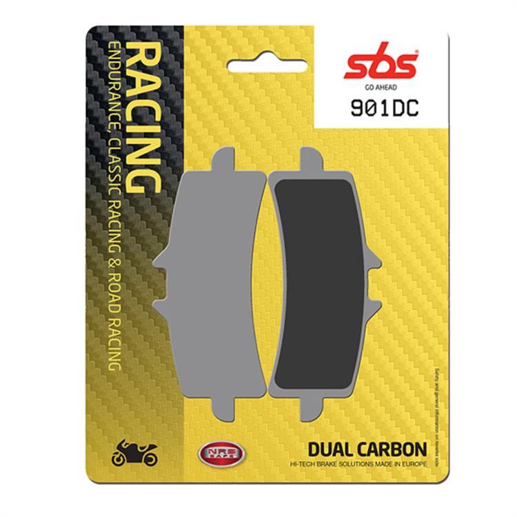 Patiglie SBS Triumph Daytona 675 R ABS (2013-2016) anteriori Doppio carbonio