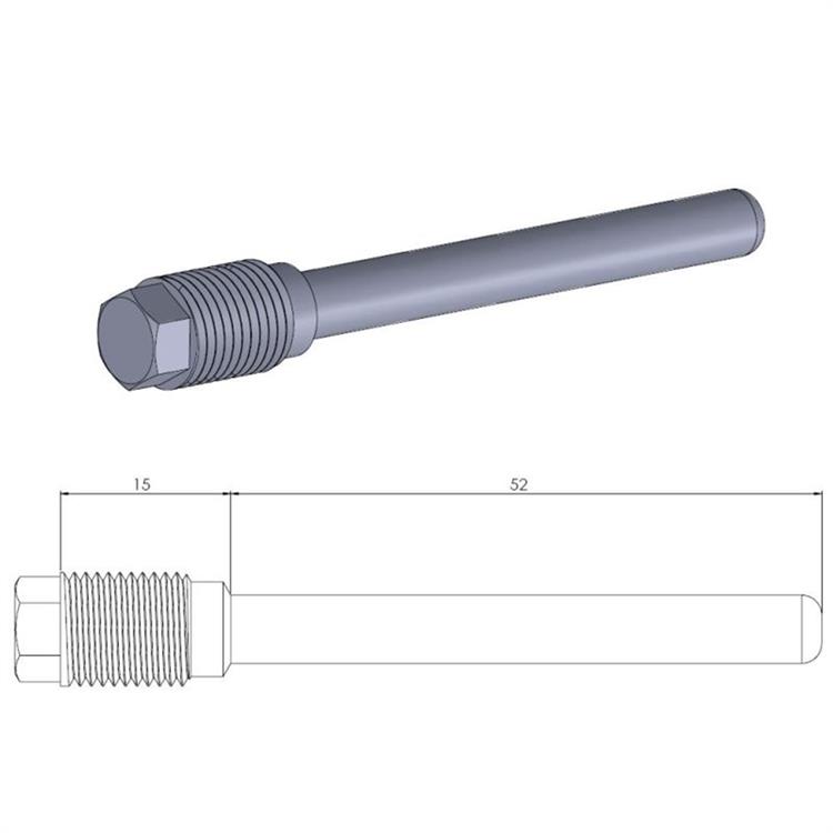 Perno pinza freno Honda CR 500 (1989-2001) posteriore Moto Master