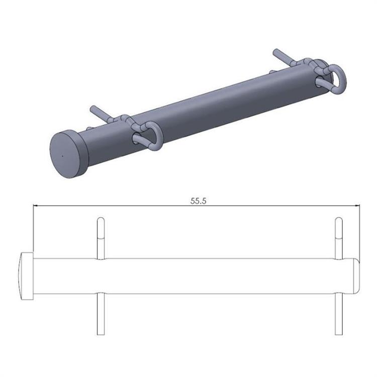 Perno pinza freno Husqvarna 350 FC (2014-2025) anteriore Moto Master