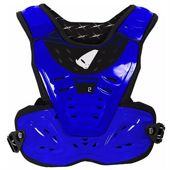 pettorina cross ufo reactor 2 blu omologata fim