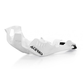 piastra paramotore acerbis husqvarna 250 te 20 23 bianca nera