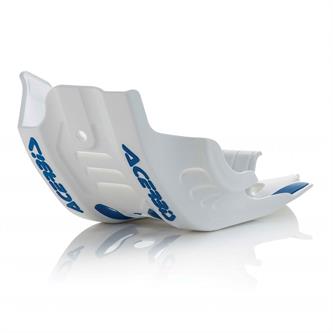 piastra paramotore acerbis husqvarna 450 fc 16 18 bianca blu