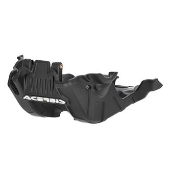 piastra paramotore acerbis ktm 125 sx 23 24 nera