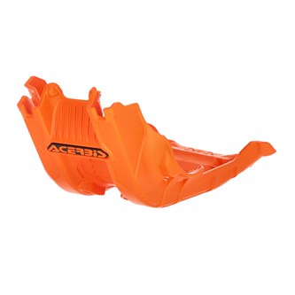 piastra paramotore acerbis ktm 250 exc f 24 arancione