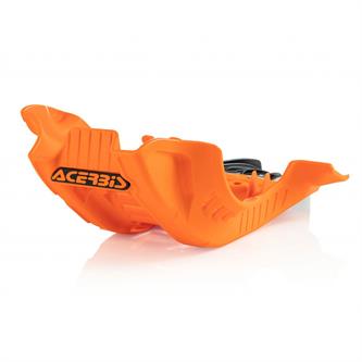 piastra paramotore acerbis ktm 350 sx f 19 22 arancione nera