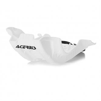 piastra paramotore acerbis ktm 350 sx f 19 22 bianca nera