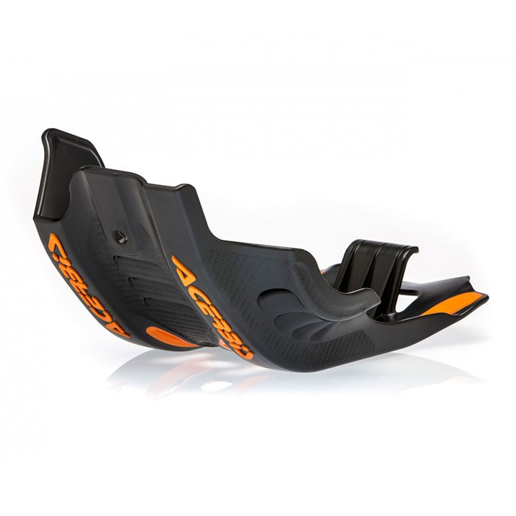 Piastra paramotore Acerbis KTM 500 EXC-F (2020-2023) Nero Arancione