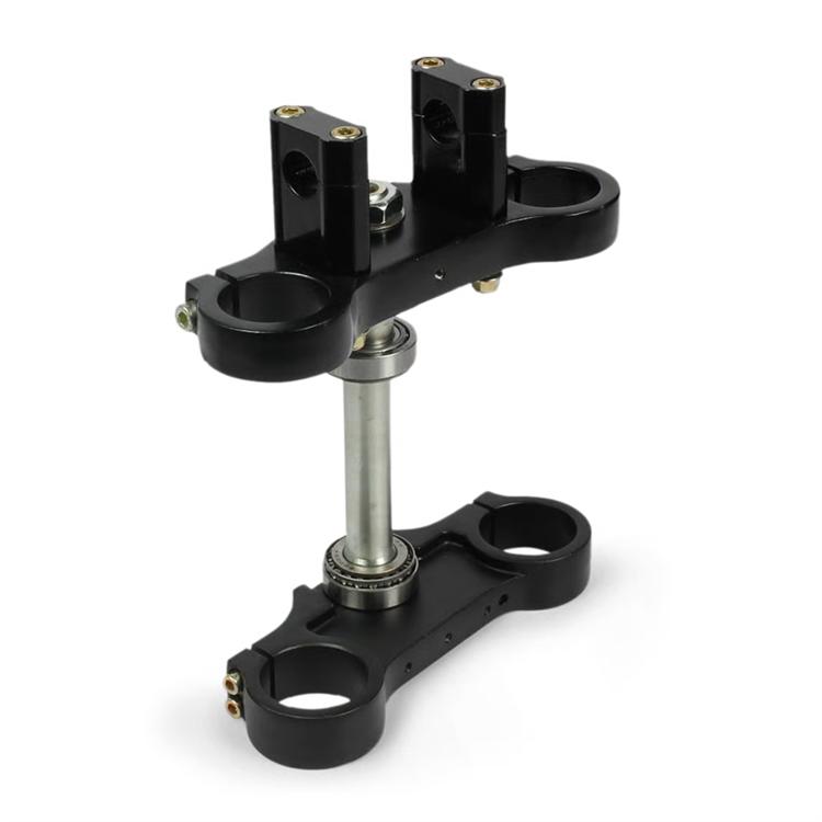 Piastre Sterzo tipo 45/48 Interasse 165 Standard Nero riser 22 mm