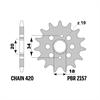 Pignone PBR Z14 passo 420 Honda CRF 150 R (2007-2025) in HONDA CRF150 4t
